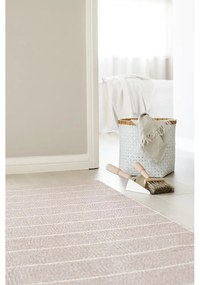 Светлорозова пътека за открито и закрито 70x180 cm Carl Pale Rose – Pappelina