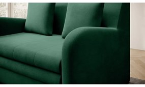 Зелен кадифен сгъваем диван 130 cm Ario – ELTAP