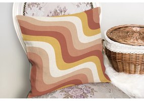 Калъфка за възглавница 43x43 cm Creamy Strawberry Swirl – Mila Home