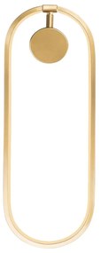 LED стенна лампа в златист цвят Can – Opviq lights