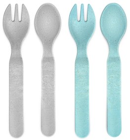 Reer - Комплект от 2 броя прибори Reer, Сини/сиви