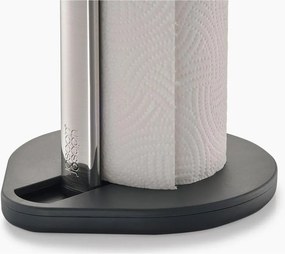 Тъмносива пластмасова стойка за кухненска хартия Hold – Joseph Joseph