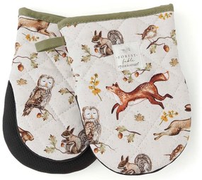 Памучни кухненски ръкавици в комплект от 2 бр. Forest Fable – Cooksmart ®