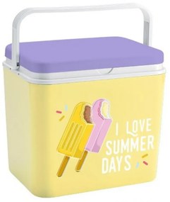 Хладилна кутия ATLANTIC Icecream, 30 литра, Пасивна, Охлаждане, Без BPA, Многоцветен