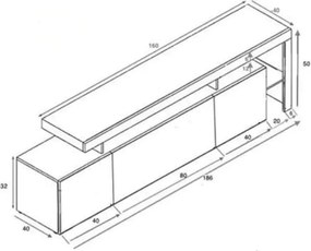 ТВ Стойка Лайма