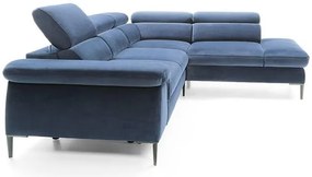Ъглов диван Seattle-Blue Dark-Right