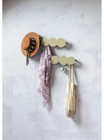 Бежова метална стенна закачалка Tumulo – Spinder Design