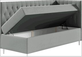 Диван - легло Junior Filip III-Portokali-Дължина: 100 cm-Deksia