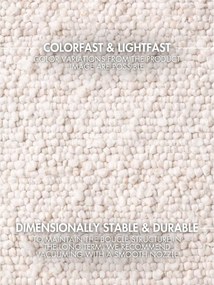 Ръчно изработен килим от букле в цвят слонова кост 200x290 cm Notting Hill Portobello – Ted Baker