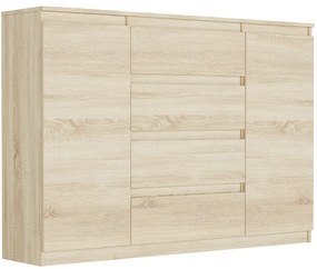 Просторен скрин R-140-S4 - различни цветови варианти antracit mix artisan