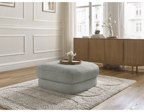 Светлосива табуретка от прежда с примки от букле Leonore – Bobochic Paris