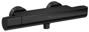 Стенен смесител за душ, A5A142ECN0, Roca, титаниево черно, 32.5х10.5х8см