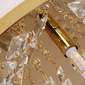 Лампа APP1729-8C 60 cm Gold