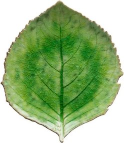 Зелена керамична чиния , 19 x 22 cm Riviera - Costa Nova