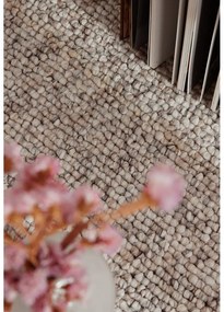 Сиво-кремав килим подходящ за пране 160x230 cm Rocco Dark Cream – Elle Decoration