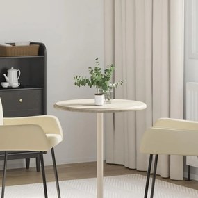 149197 vidaXL Плот за маса, сив, Ø60x2,5 см, мрамор