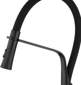 Смесител за кухня Rea Castor Black Matt