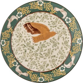 Зелена десертна глинена чиния ø 16 cm Hezha – Bloomingville