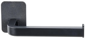 Черен пластмасов държач за тоалетна хартия без пробиване Parma – Allstar