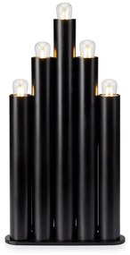 Черен коледен свещник Organo - Markslöjd