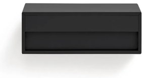 Черно висящо нощно шкафче Platt – Teulat