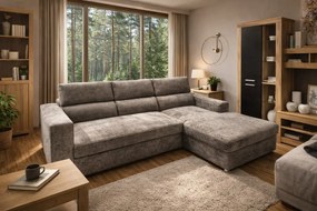 Ъглов диван Фантазия с функция сън и ракла