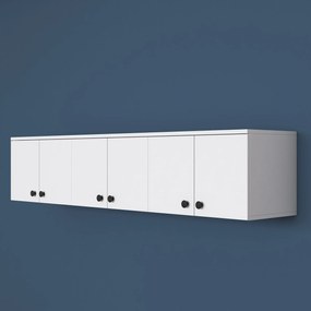 Многофункционален шкаф EA103, цвят Бял