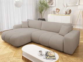 Ъглов диван Furyn L Maxi-Тъмнобежов