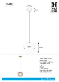 Висулка Висулка Дим Sober - Markslöjd