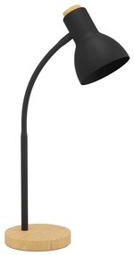 Eglo 98831 - Настолна лампа VERADAL 1xE27/40W/230V черна