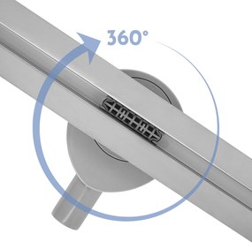Линеен сифон Rea FILO Nickel Brush 70