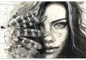 Картина върху стъкло 70x50 cm - Wallity