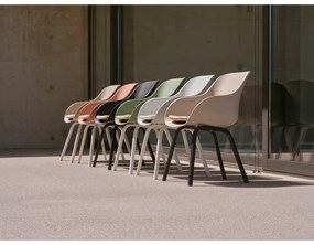 Бежови пластмасови градински столове в комплект от 2 броя Le Soleil Element - Hartman