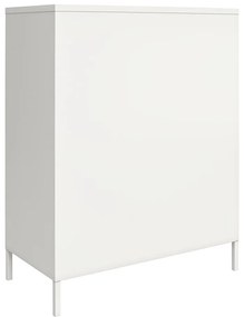 Бяло метално шкафче 40x102x80 cm Mission District – Støraa