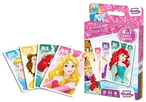 Cartamundi Карти за игра Princess, 4 в 1