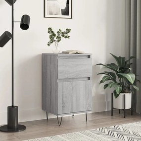 831160 vidaXL Бюфет сив сонома 40x35x70 см инженерно дърво