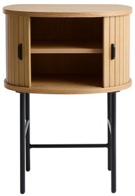 Нощно шкафче в естествен цвят Nola – Unique Furniture