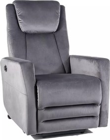 Фотьойл Adonis Velvet-Сив