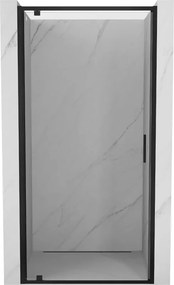 Mexen Exo душ кабина с отварящи се врати 85 см, прозрачна, черна - 8181-085-000-70-00