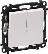 Legrand Сериен ключ цвят бял Valena Life - 752105