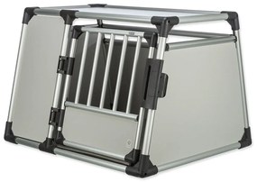 Транспортна клетка за животни в сребрист цвят 65x93 cm Trixie L – Plaček Pet Products