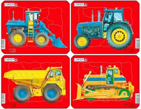 Larsen - Пъзел: Серия "Багери и камиони" – 10 части, малък