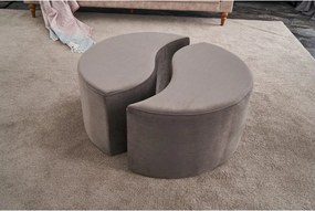 Сива табуретка Alis - Artie