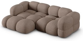 Кафяв ъглов диван (ляв ъгъл) Loretto – Cosmopolitan Design