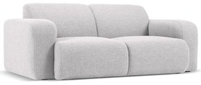 Светлосив диван от плат букле 170 cm Molino - Micadoni Home