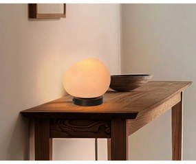 Черно-бяла настолна лампа (височина 19 cm) Stones – Candellux Lighting