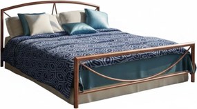 Легло Vicky-150x200-Brown Σφυρίλατο-Με ποδαρικό