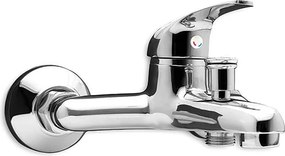 Смесител едноръкохватков Crystal за вана/душ к-т 80014