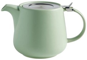 Зелен порцеланов чайник с цедка Tint, 1,2 л - Maxwell &amp; Williams