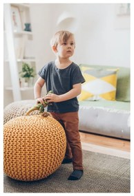 Тъмно сив диван Jagger pouf - Bonami Essentials